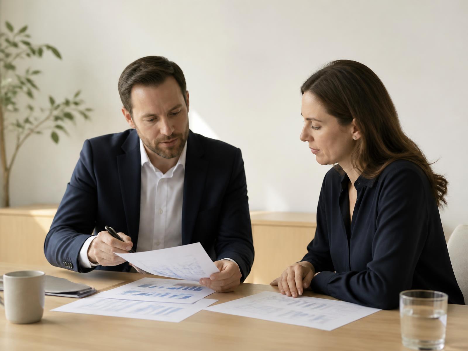 Arghaman consultants reviewing a client growth plan